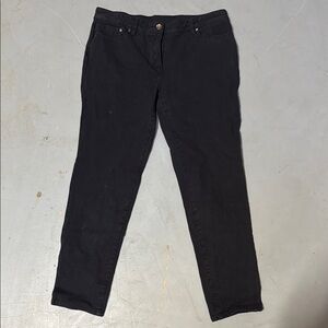 Chico's Elegant Black stretch jeans